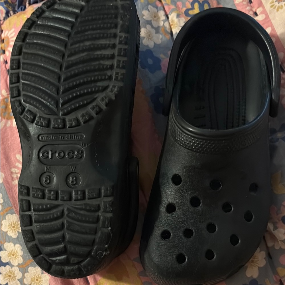 CROCS Black Water Shoes for Women